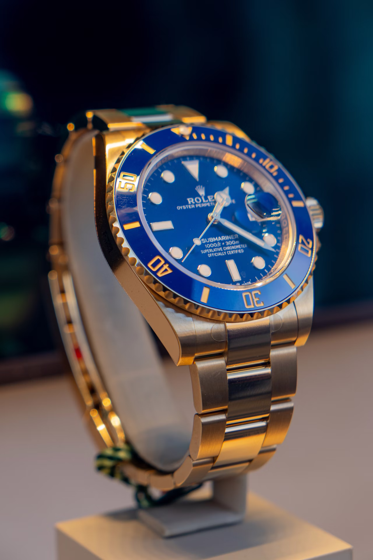 Luxury watch editorial image
